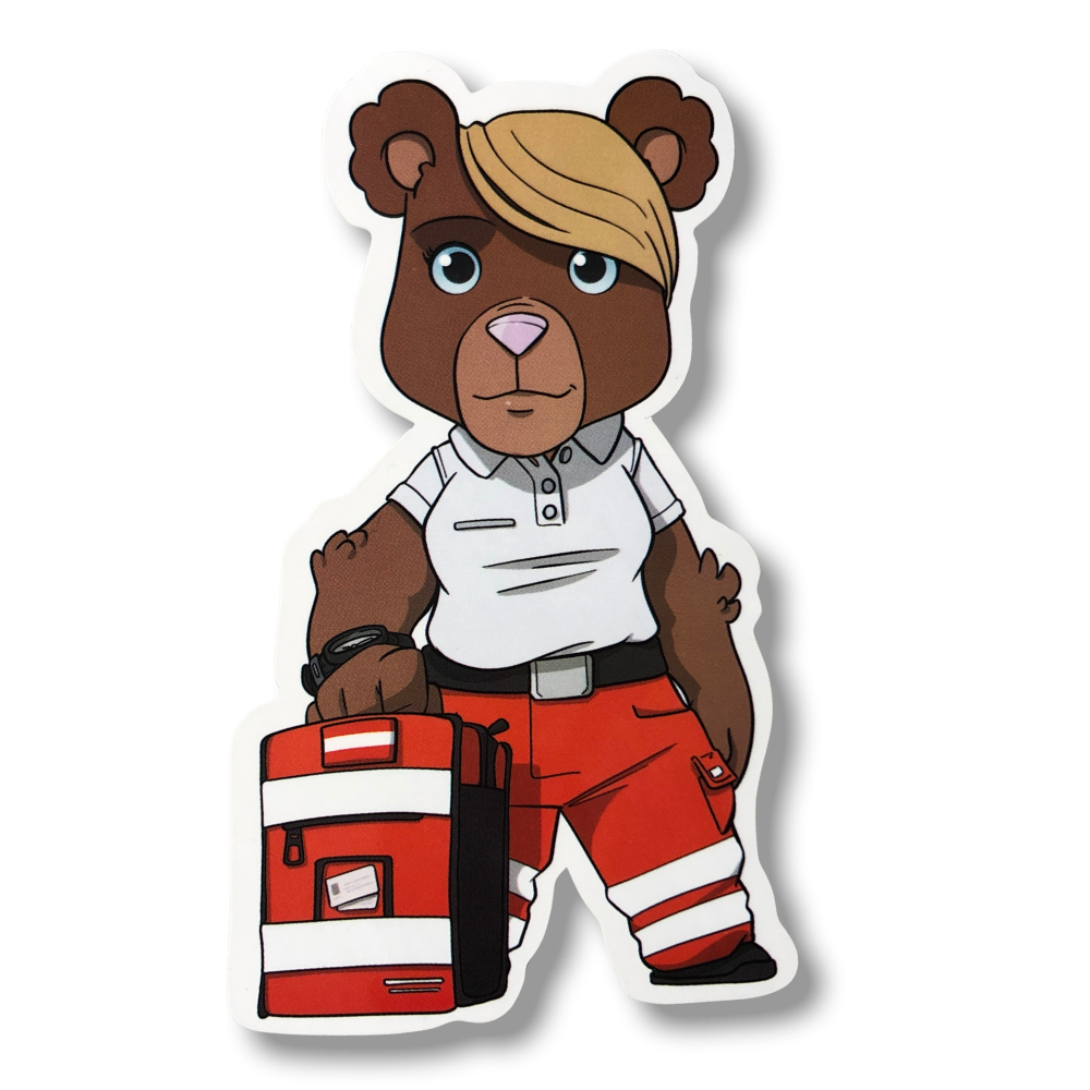 ÖBär V4 Paramedic Bear Sticker