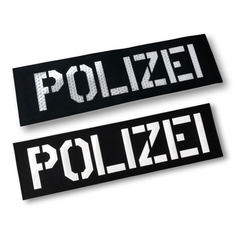 Police lettering