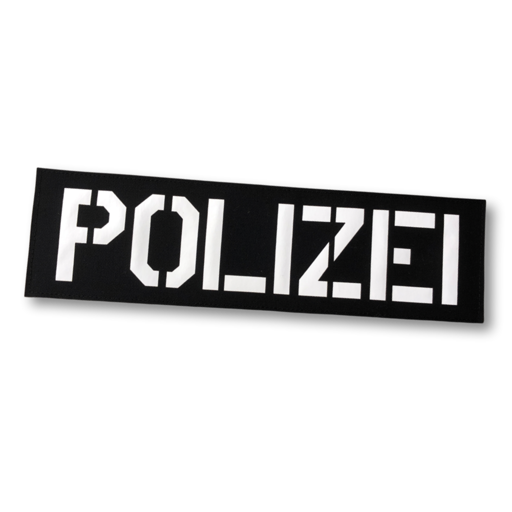 Police lettering