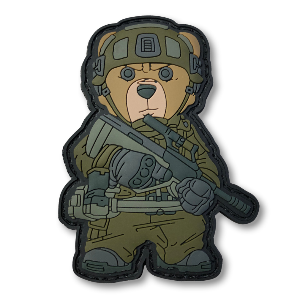 ÖBär V9 Soldier bear in combat uniform