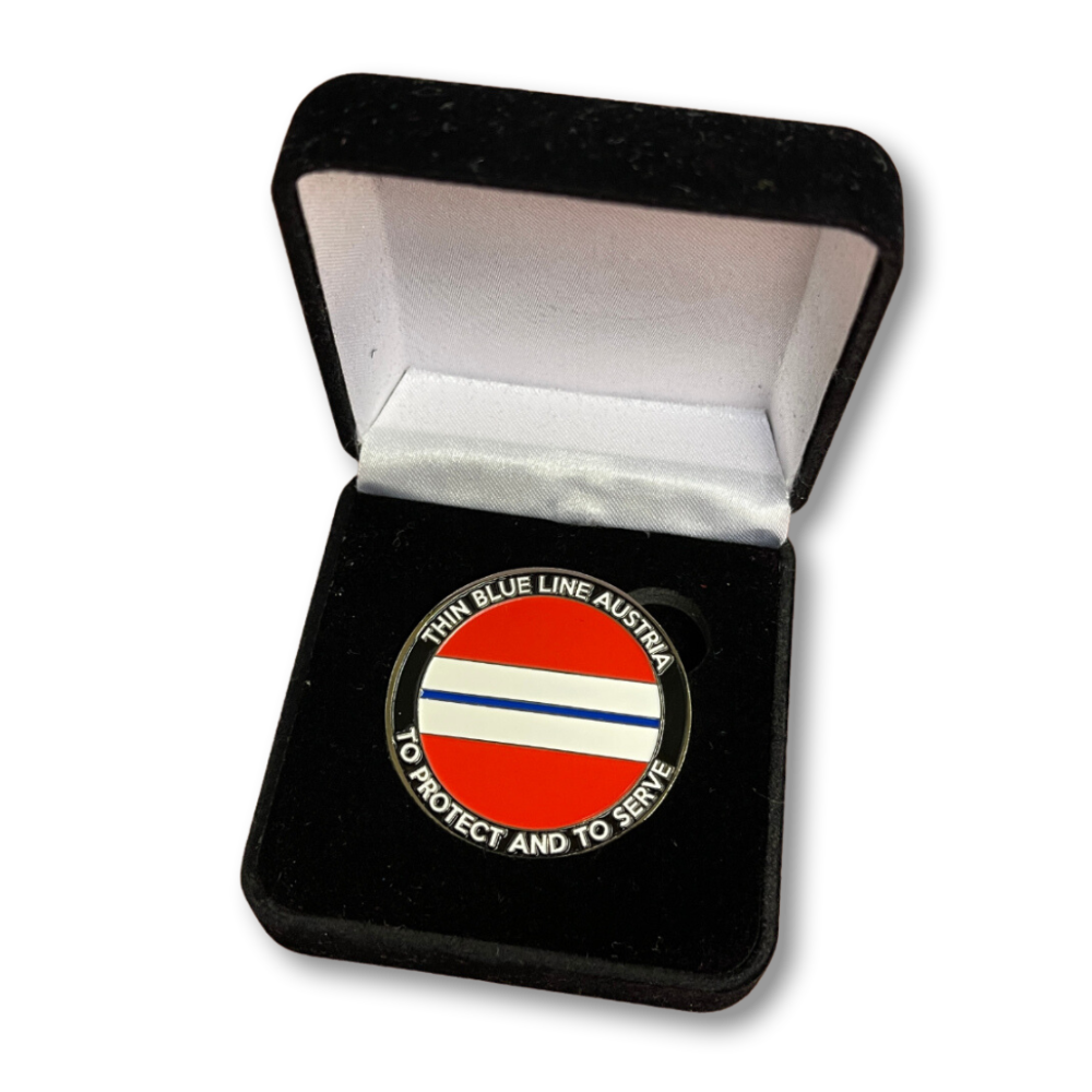 Thin Blue Line Austria - Police Coin
