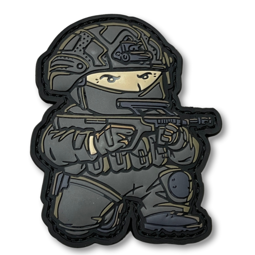 Austrian Army soldier - kneeling