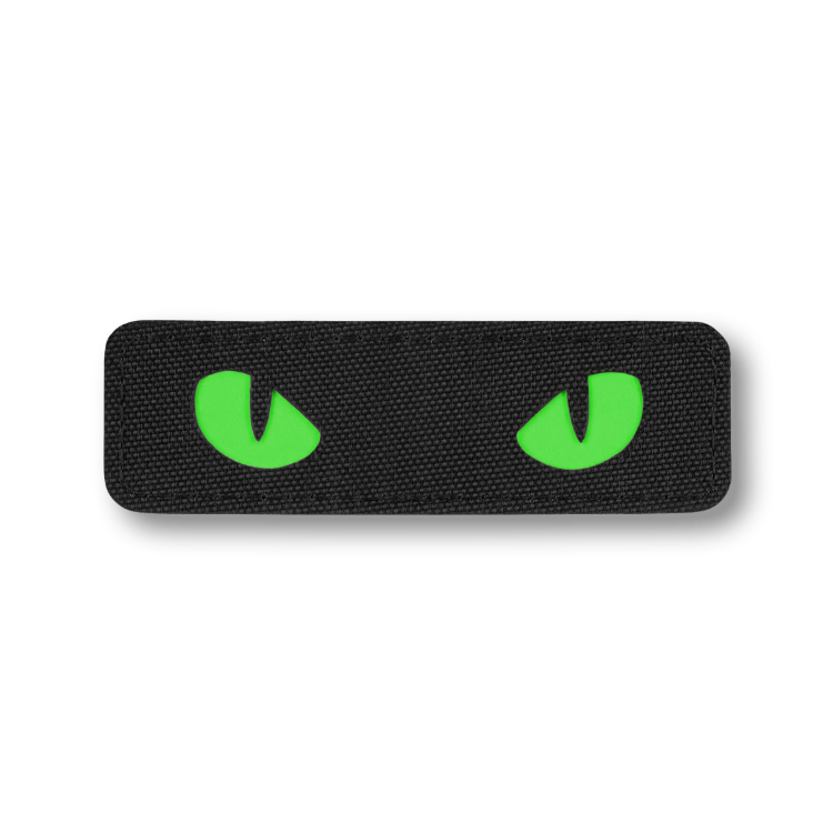 Cat Eyes Lasercut Schwarz/Grün