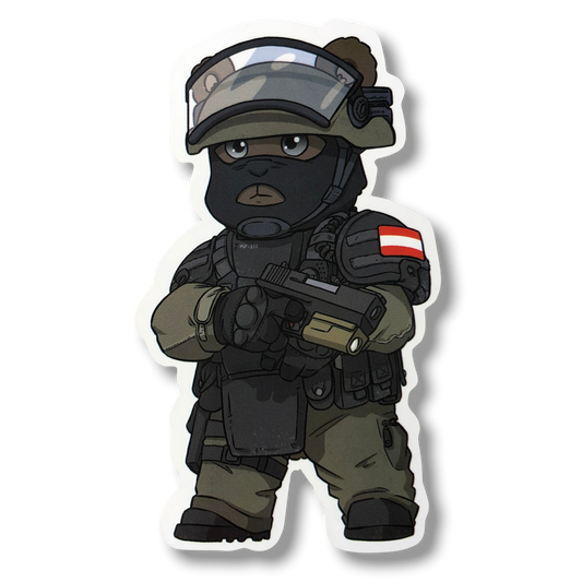 ÖBär V2 Miliärpolizeibär Sticker