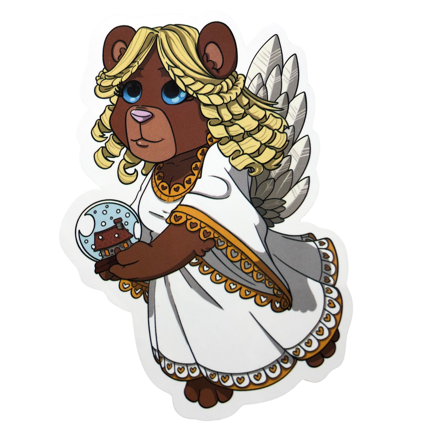 ÖBear V7 Christmas bear sticker