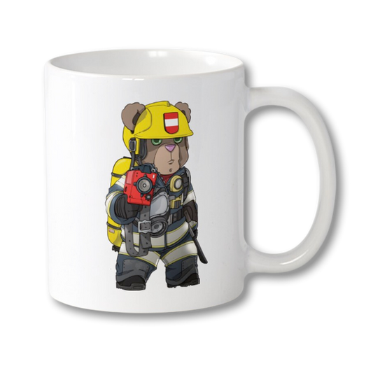 Kaffeehäferl ÖBär V5 Feuerwehrbär