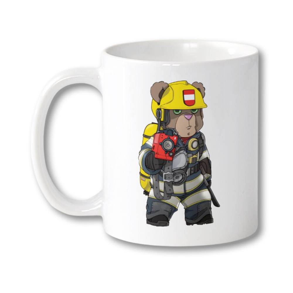 Kaffeehäferl ÖBär V5 Feuerwehrbär