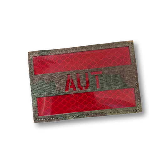 Fahne Österreich Multicam Rot