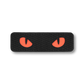Cat Eyes Lasercut Schwarz/Orange