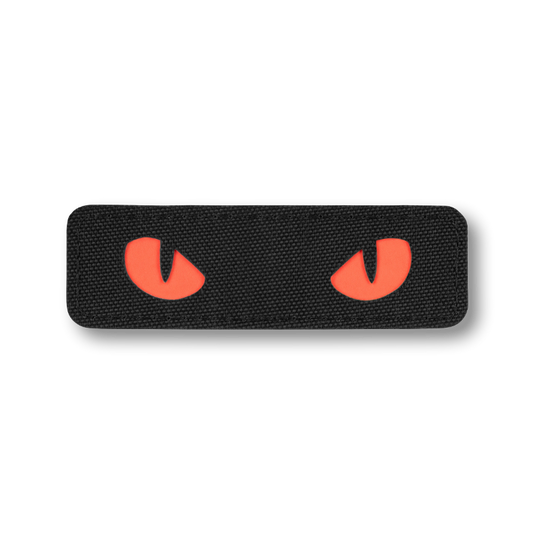 Cat Eyes Lasercut Schwarz/Orange