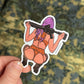 AR15 Gun Girl Sticker