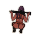 AR15 Gun Girl Sticker